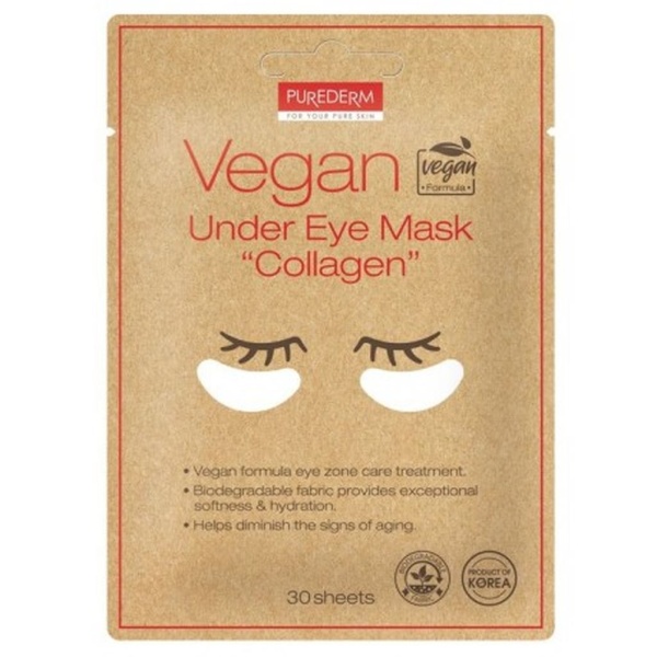 Purederm Vegan Collagen Eye Mask 30 st