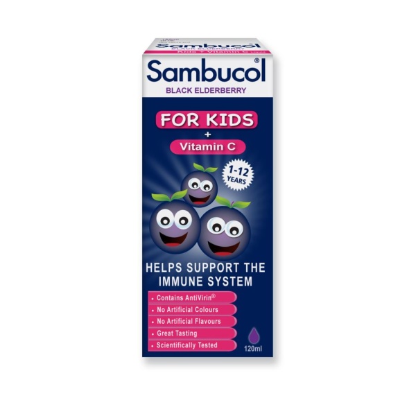 Sambucol Kids Black Elderberry + Vitamin C 120 ml