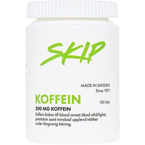 Skip Koffein 200 mg 100 tabletter