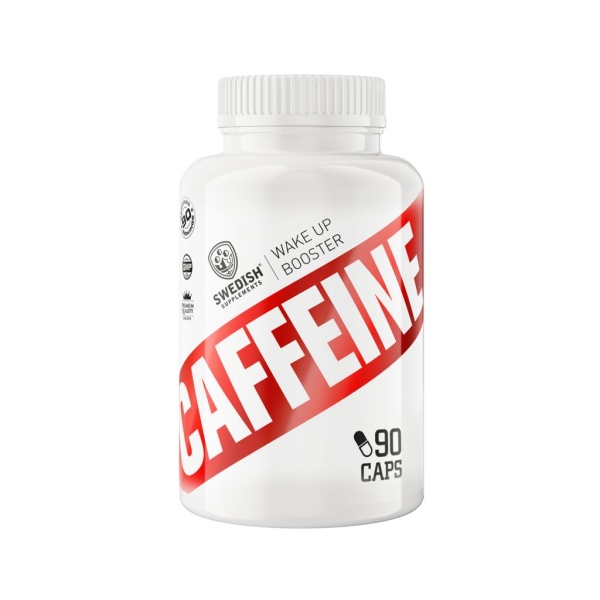 Swedish Supplements Caffeine 200mg 90 kapslar