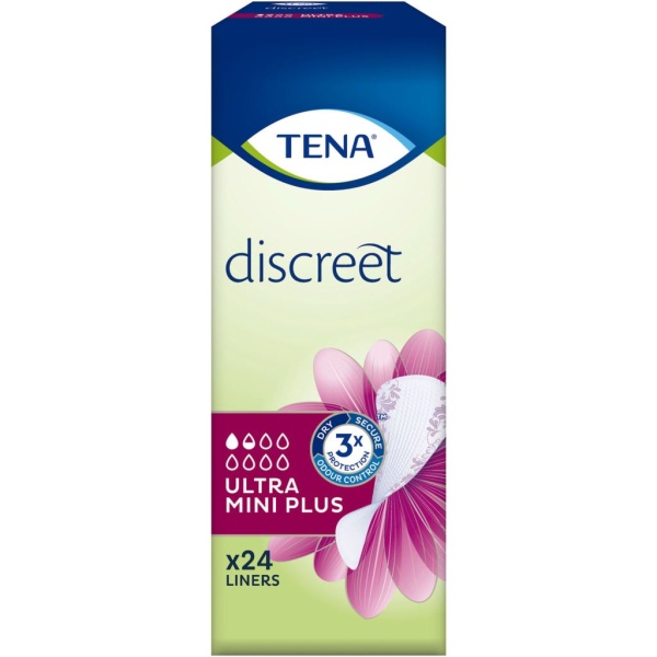 TENA Discreet Ultra Mini Plus Trosskydd 24 st