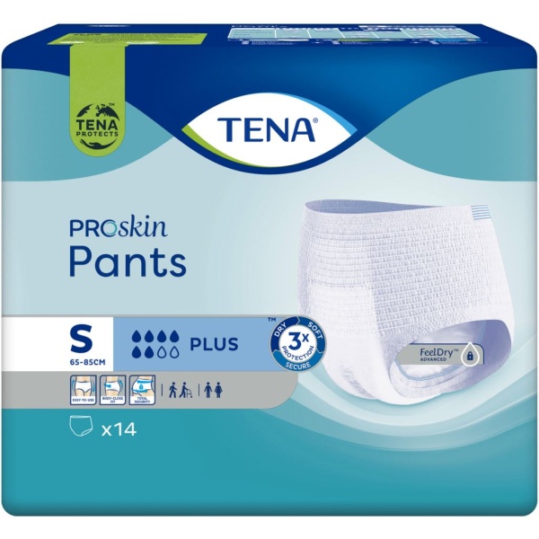 TENA ProSkin Pants Plus Small 14 st
