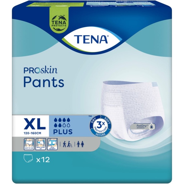 TENA ProSkin Pants Plus XL 12 st