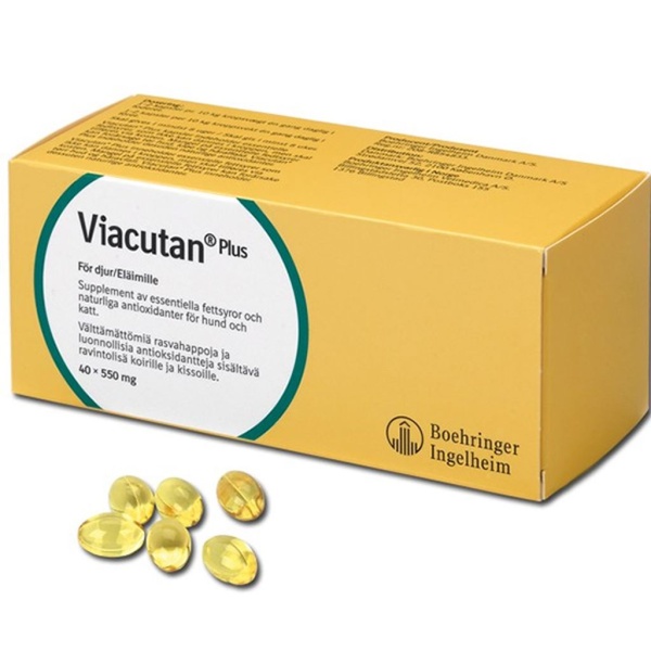 Viacutan Plus Kapslar 550 mg 40 st