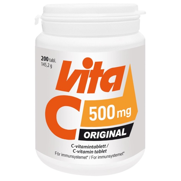 Vita-C Original 500 mg 200 tabletter