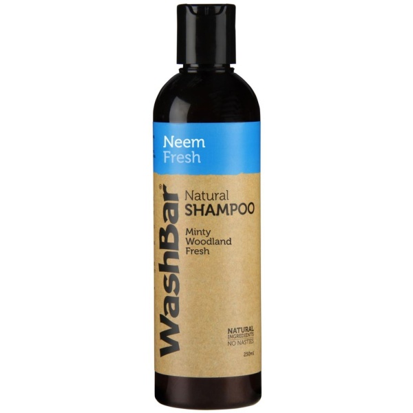 WashBar Natural Schampoo Minty Woodland Fresh 250 ml