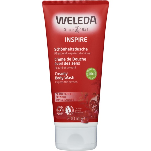 Weleda Pomegranate Inspire Creamy Body Wash 200 ml