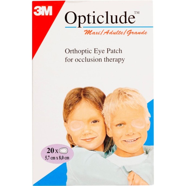 3M Opticlude Ögonlappar Maxi 20 st