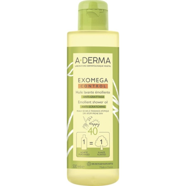 A-Derma Exomega Control Shower Oil 40 Year Anniversary 500 ml