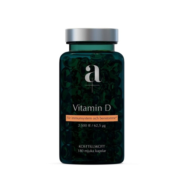 A+ Vitamin D 180 mjuka kapslar