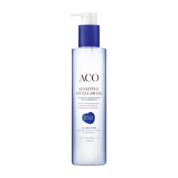 ACO Face Sensitive Balance Micellar Cleansing Gel Ansiktsrengöring 200 ml