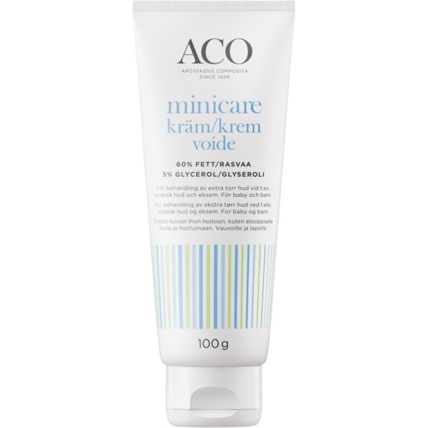 ACO Minicare Cream 60% Oparfymerad 100 g