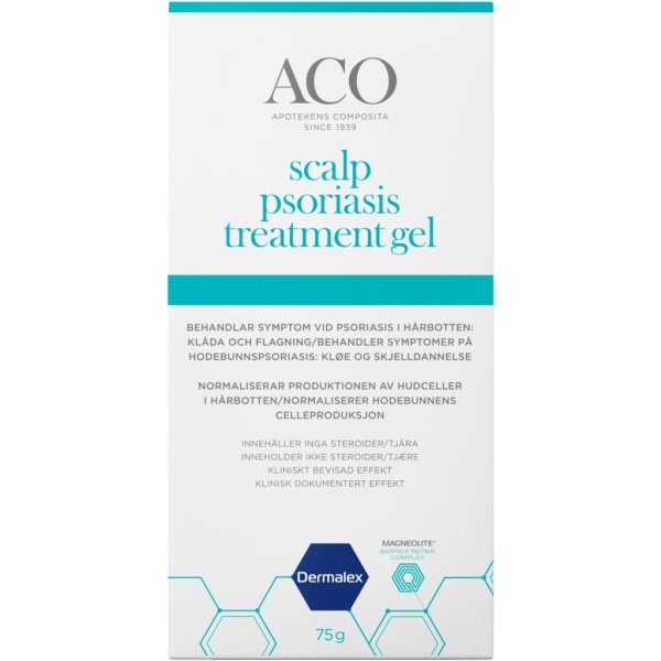 ACO Scalp Psoriasis Treatment Gel 75 g