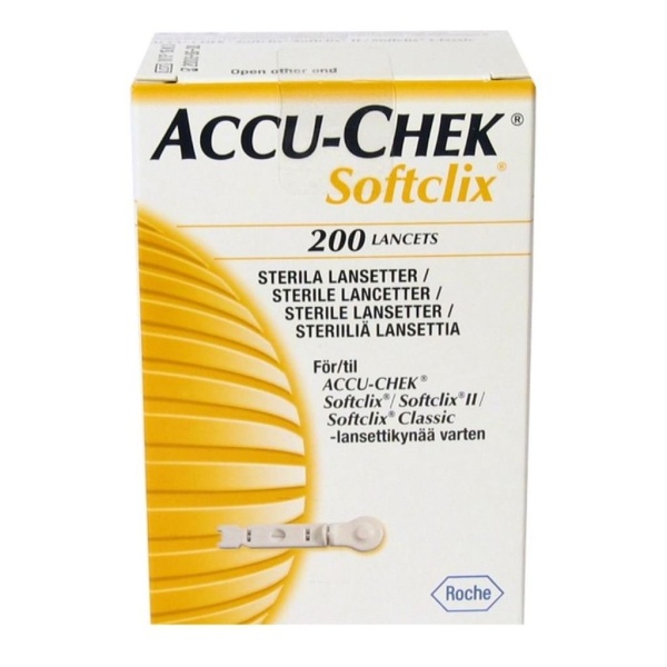 Accu-Chek SoftClix Lancett 200 st