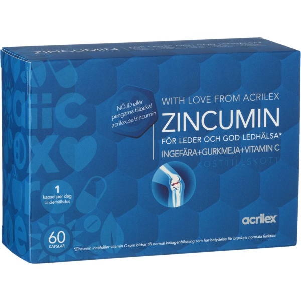 Acrilex Zincumin 60 kapslar