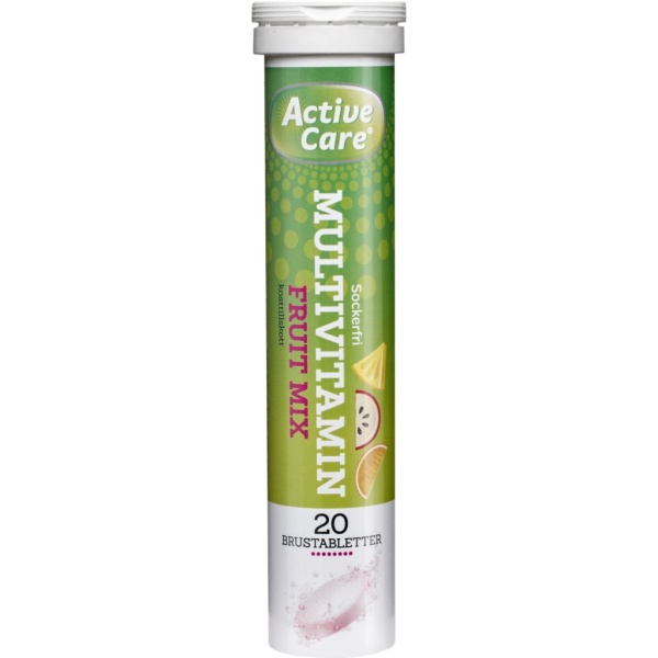 Active Care Multivitamin Fruit Mix 20 brustabletter