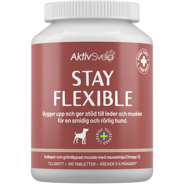 AktivSvea Stay Flexible Hund 100 st