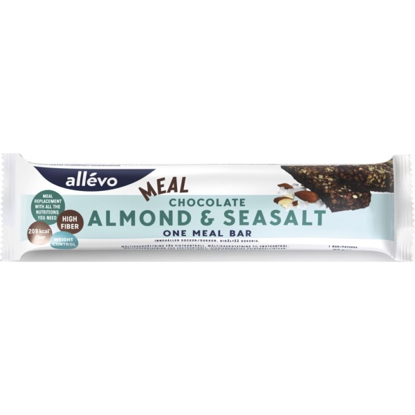 Allévo One Meal Bar Chocolate Almond & Sea Salt 1 st