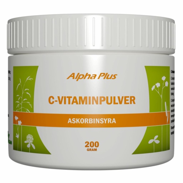 Alpha Plus C-vitaminpulver 200 g
