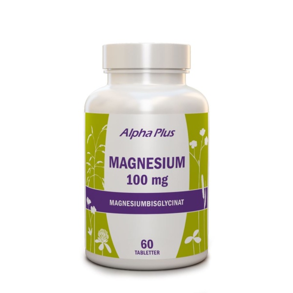 Alpha Plus Magnesium 100 mg 60 tabletter