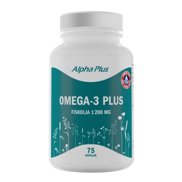 Alpha Plus Omega-3 Plus 75 kapslar