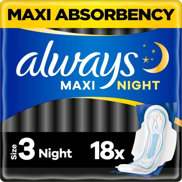 Always Maxi Size 3 Night 18 st