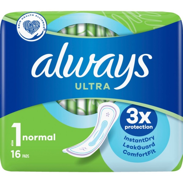 Always Ultra normal 16 st