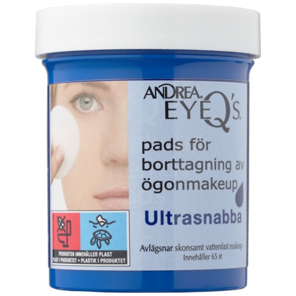 Andrea EyeQ's Ultra-Quick Makeup Remover Pads 65 st