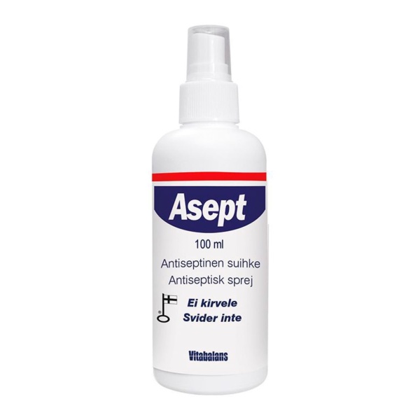 Asept Multifunktionell Antiseptisk Spray 100 ml
