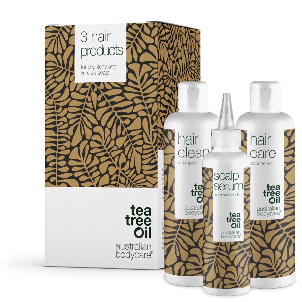 Australian Bodycare 3 produkter för mjäll & torr hårbotten