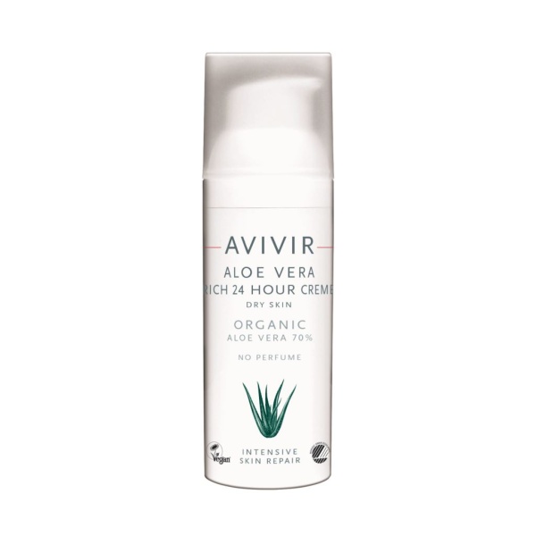 Avivir Aloe Vera Rich 24 Hour Cream Dry Skin 50 ml