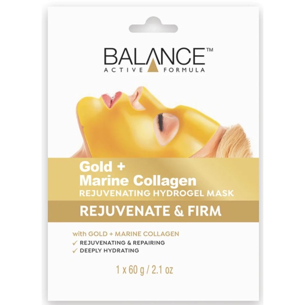 Balance Active Formula Gold + Marine Collagen Rejuvenating Hydrogel Mask 60g