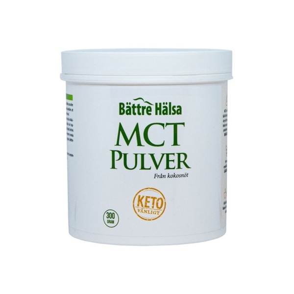 Bättre Hälsa MCT Pulver 300g