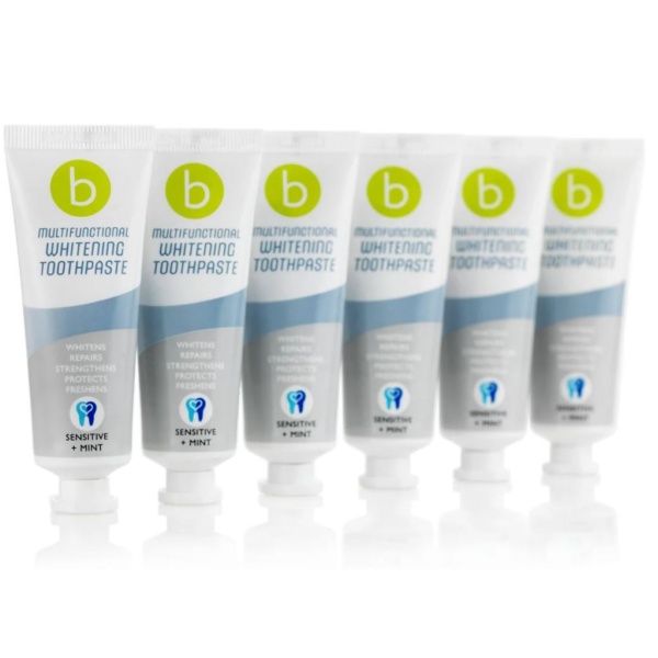 Beconfident Multifunctional Whitening Toothpaste Sensitive Mint 6 x 75 ml