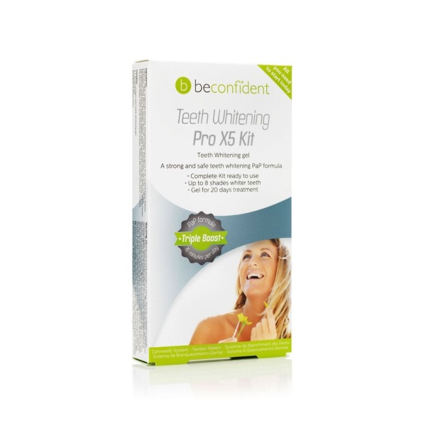 Beconfident Teeth Whitening Pro X5 Kit 2 x 10 ml