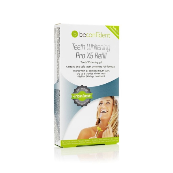 Beconfident Teeth Whitening Pro X5 Refill 2 x 10 ml