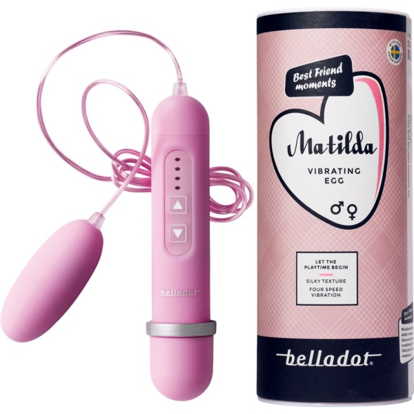 Belladot Matilda Vibrerande ägg Rosa