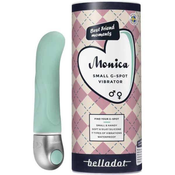 Belladot Monica Liten G-punktsvibrator Grön