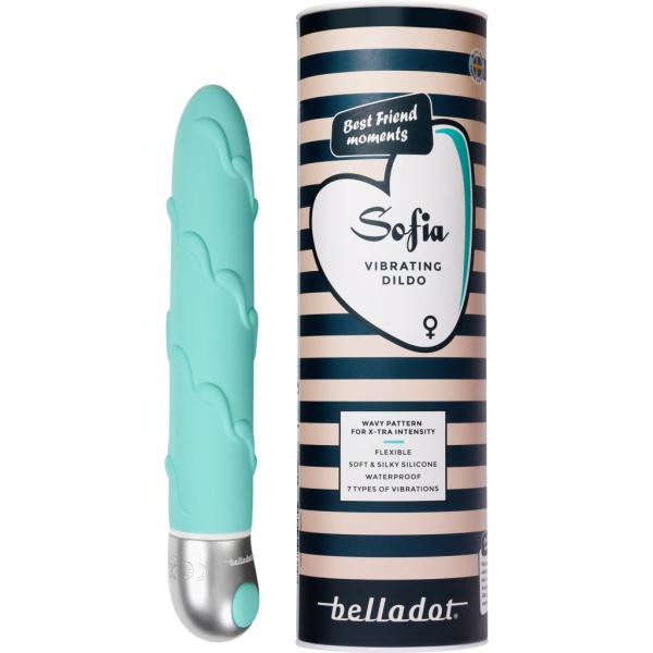 Belladot Sofia Vibrating Dildo Grön