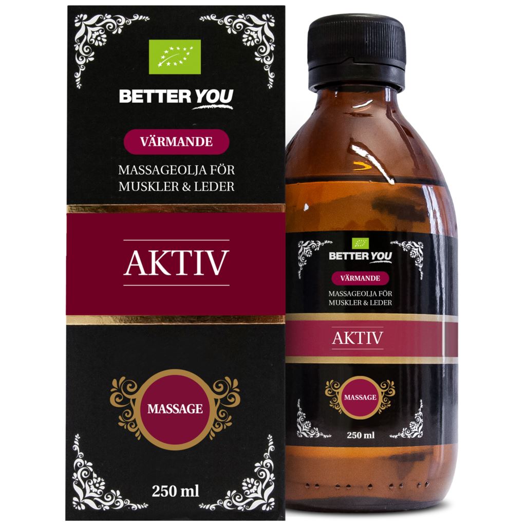 Better You Aktiv EKO Massageolja 250 ml