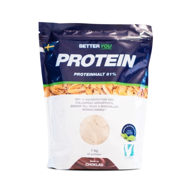 Better You Ärt & Havreprotein Choklad 1 kg