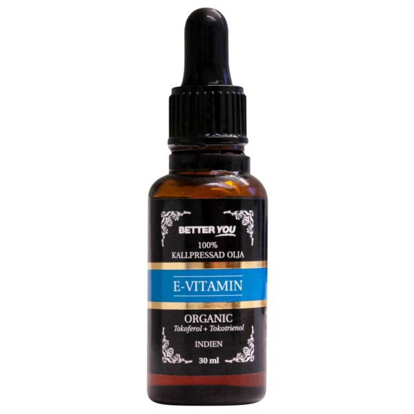 Better You E-vitaminolja EKO Kallpressad 30 ml