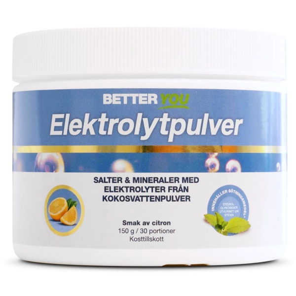 Better You Elektrolytpulver Citron 150 g