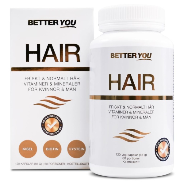 Better You Hair 120 kapslar