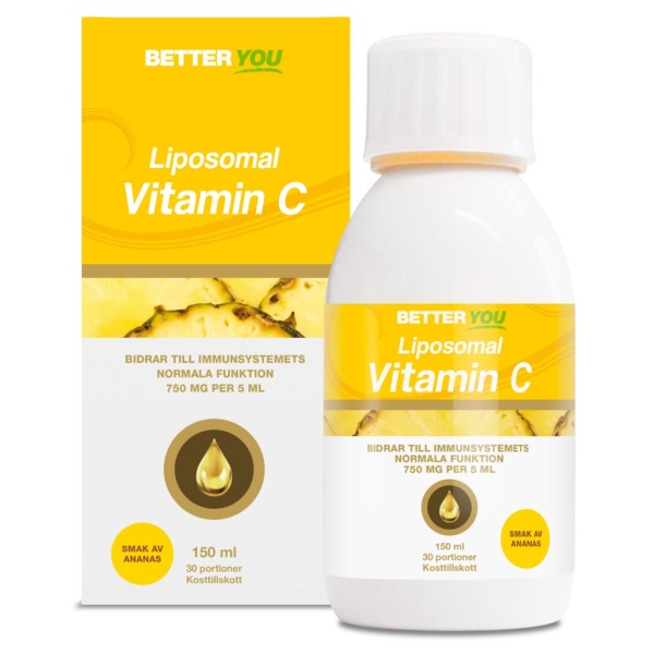 Better You Liposomal Vitamin-C Ananas 150 ml