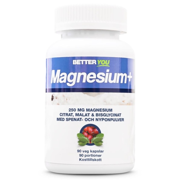 Better You Magnesium+ 90 kapslar