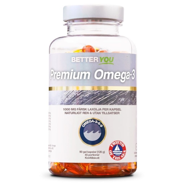 Better You Premium Omega-3 90 kapslar