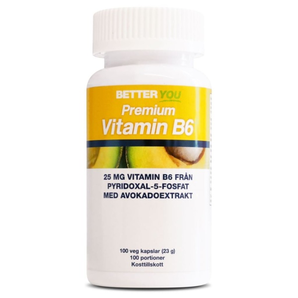 Better You Premium Vitamin B6 100 kapslar