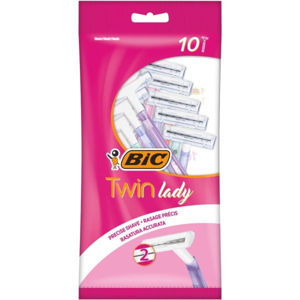 Bic Twin Lady Sensitive Engångsrakhyvlar 10 st