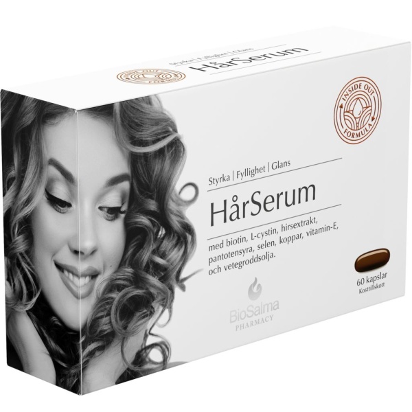 BioSalma Pharmacy HårSerum 60 kapslar